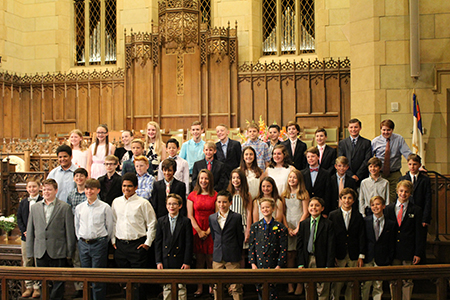 5.21.17 Confirmation Class Picture 2017